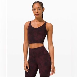 Lululemon Align Tank *Diamond Dye in Diamond Dye Cassis Black Size 4